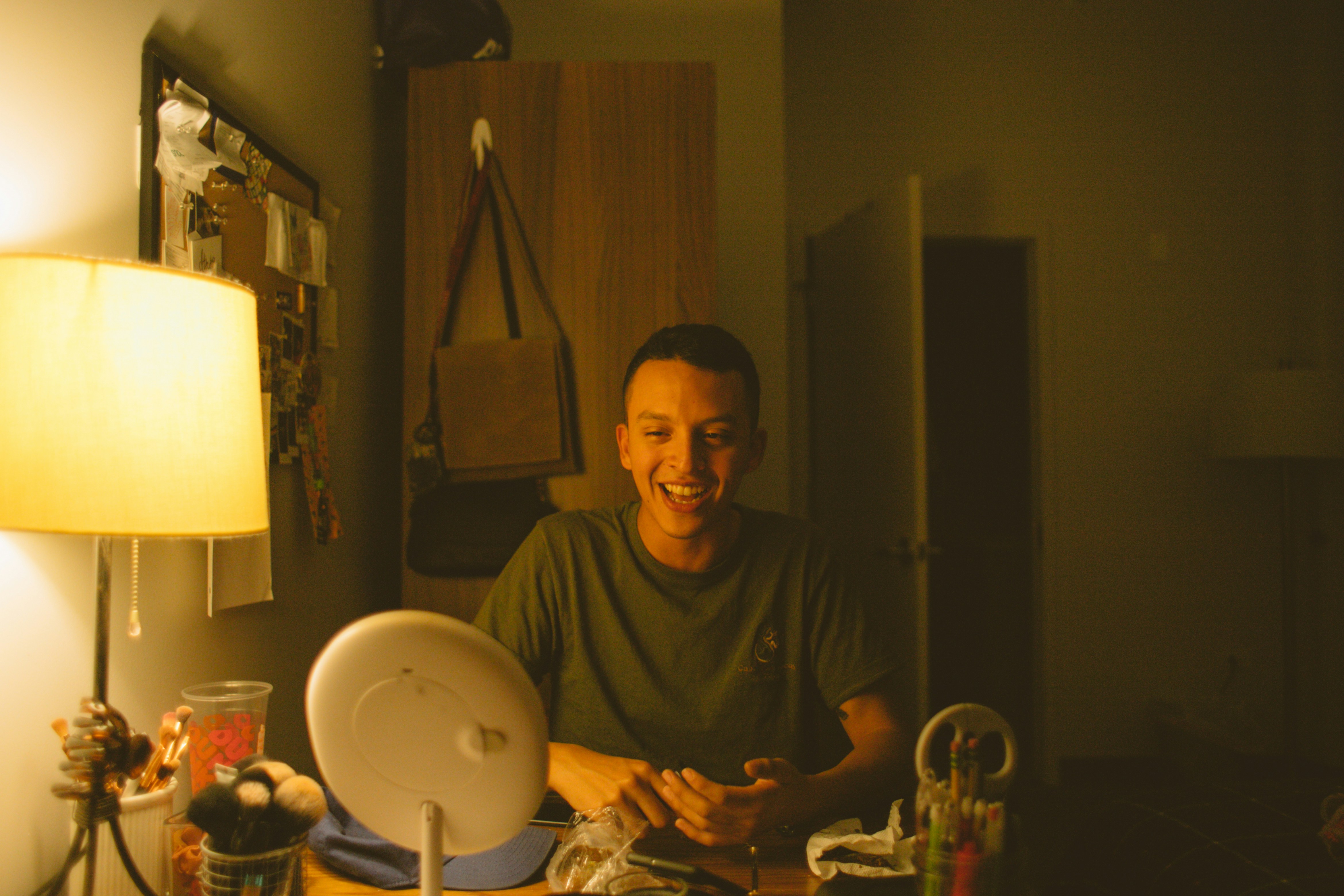 Chef Amara Reyes smiling in apron