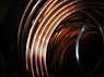white and brown spiral light