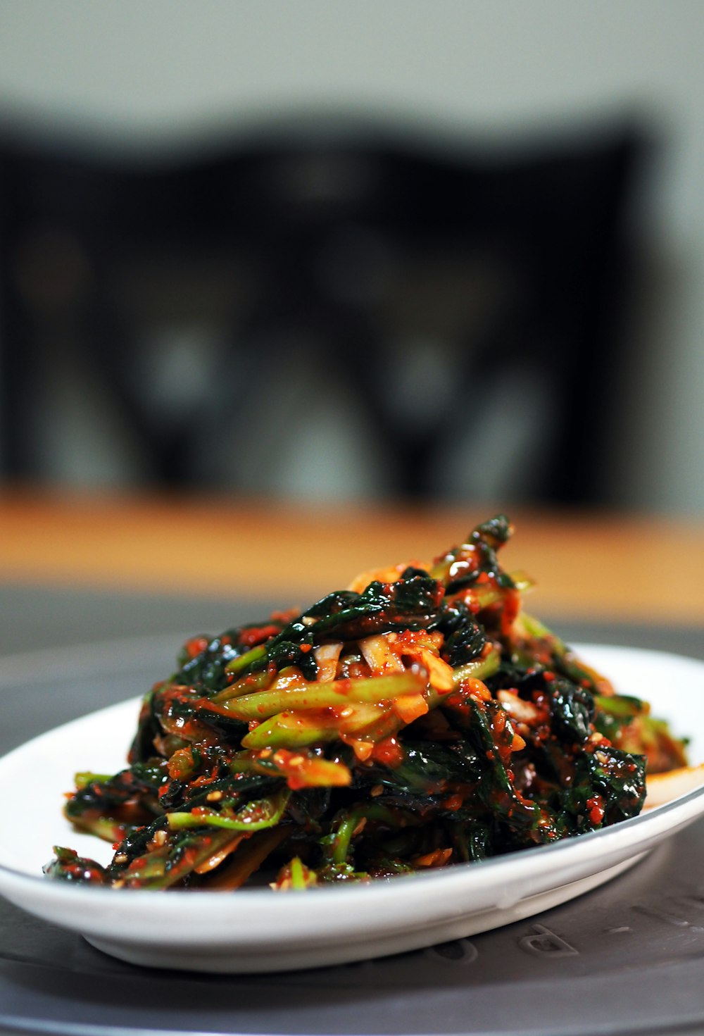 cooked food on white ceramic plate