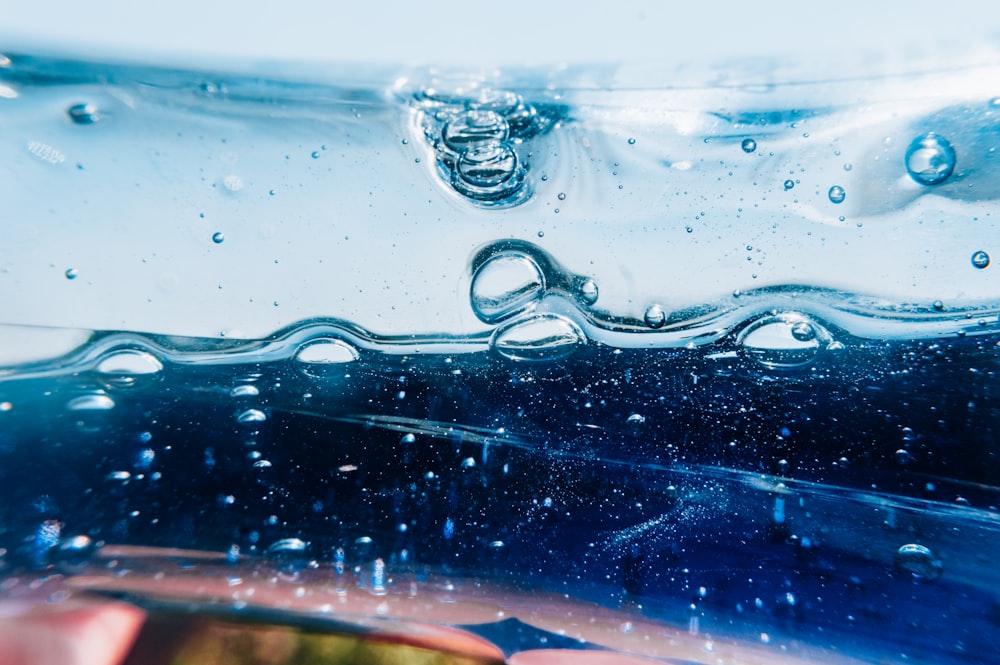 water droplets on clear glass