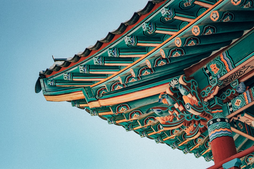 brown and black wooden roof