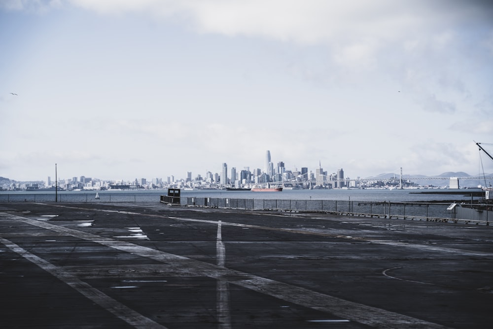 city skyline under white sky during daytime