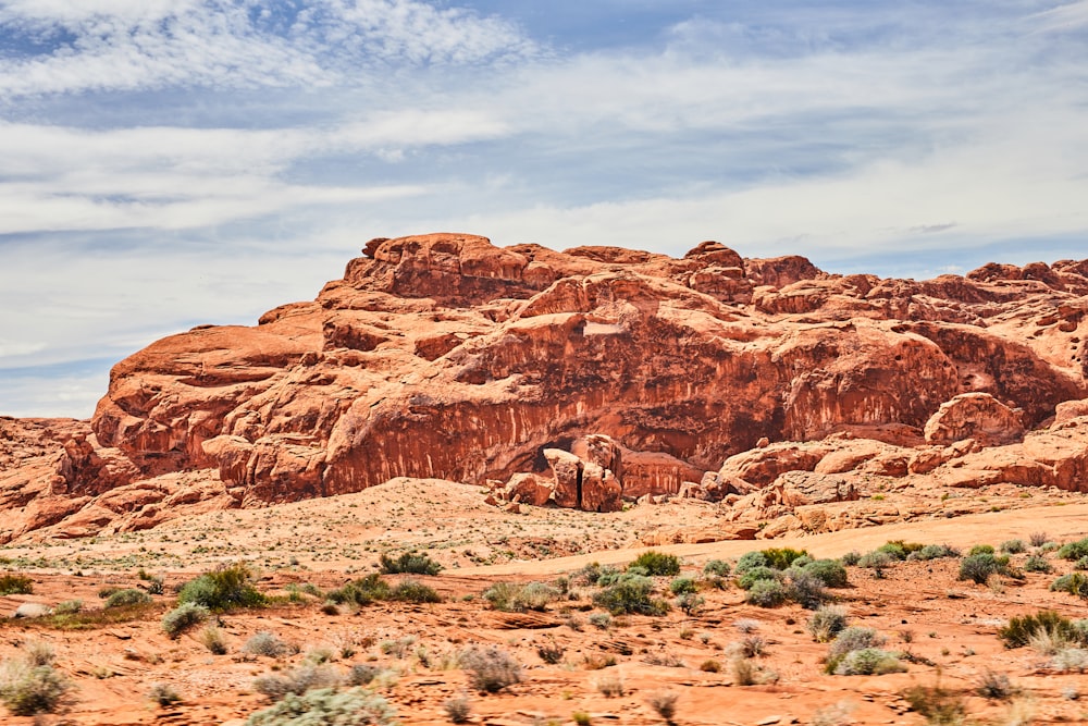 brown rock formation under blue sky during daytime