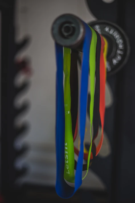 Photo of a similar item: WODFitters Pull-Up Assistance Bands, 5 Band Set