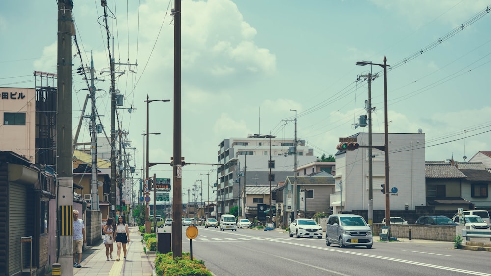 cars parked on side of the road during daytime