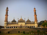 The main entrance of Daruchchunnah Kamil Madrasa with its clean and modern architectural design.