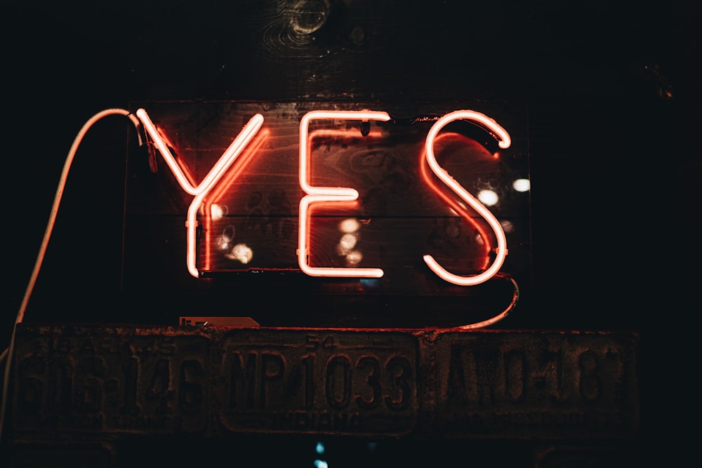 red and white love neon light signage