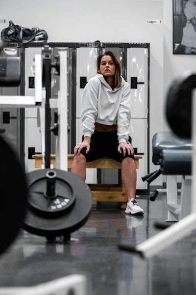 Locker room at Forged Athletics