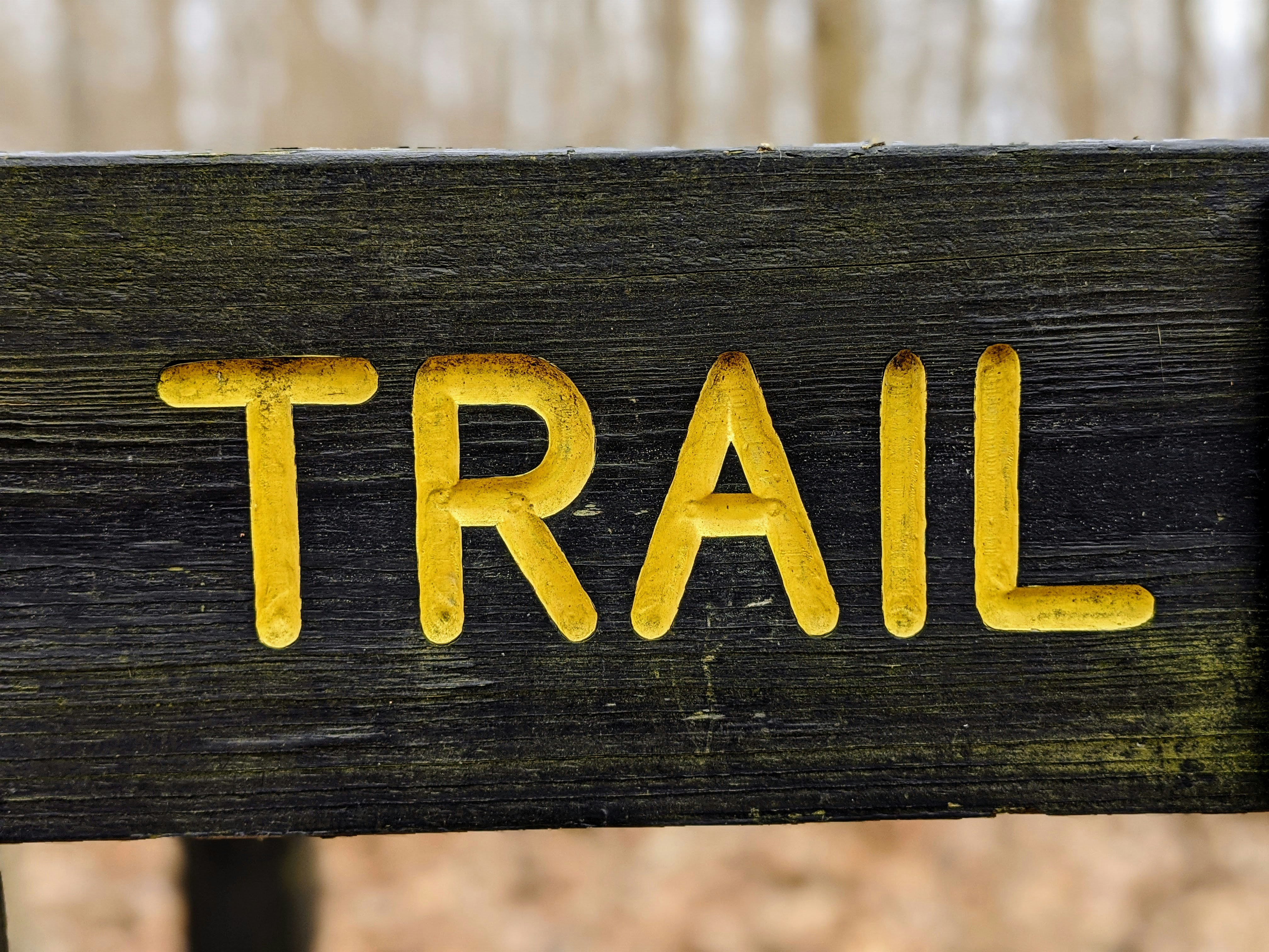 Trail sign