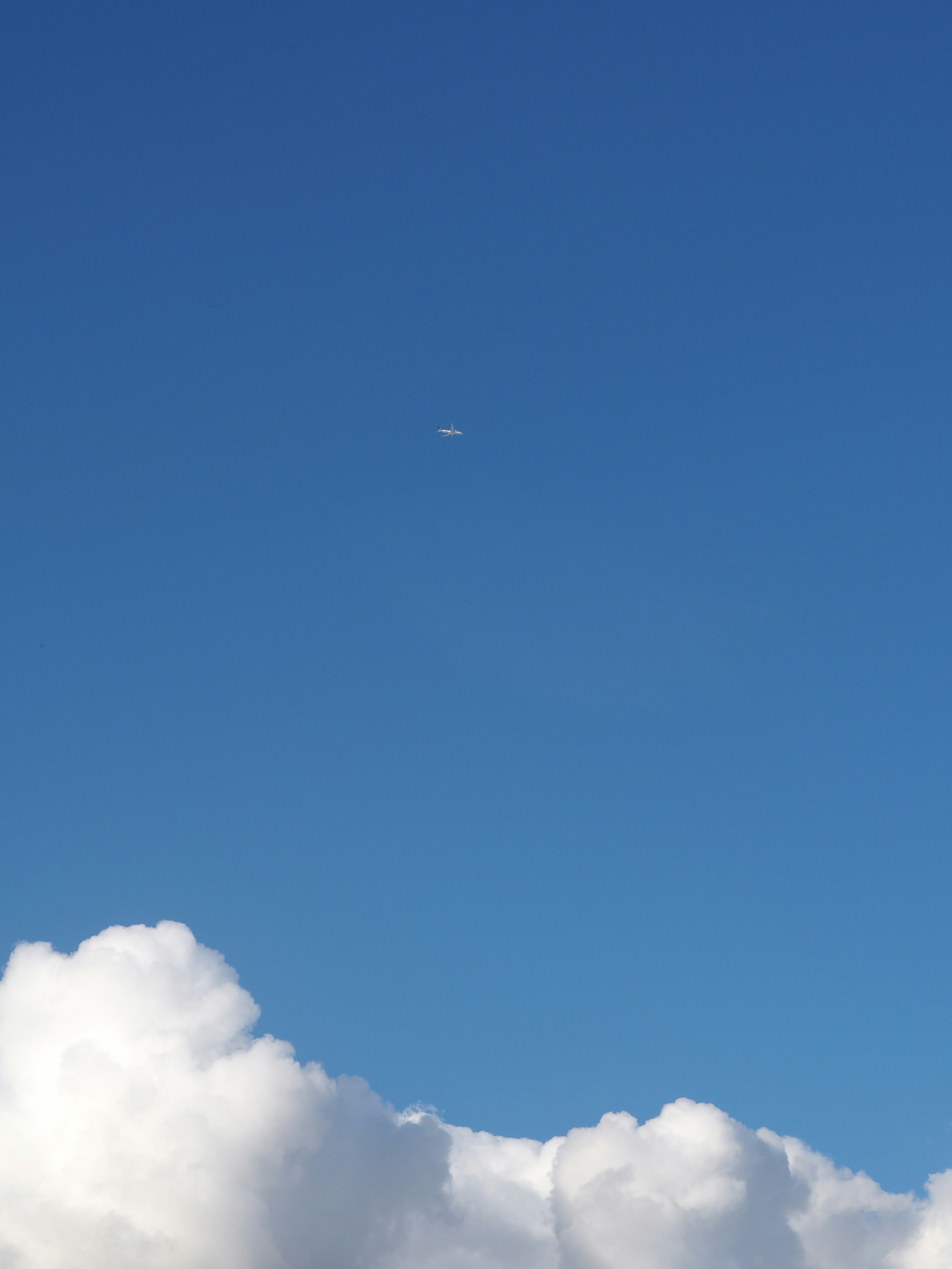 昼間の白い雲と青い空の写真 Unsplashで見つける青いの無料写真