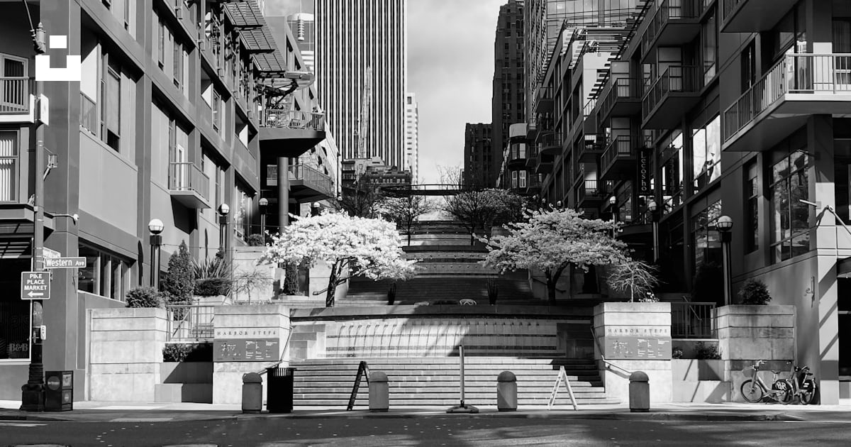 Grayscale Photo Of City Buildings Photo Free City Image On Unsplash grayscale-photo-of-city-buildings-photo-free-city-image-on-unsplash