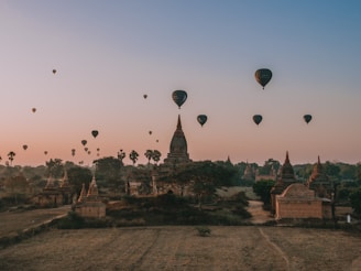 Bagan, Myanmar – Hot Air Balloon Ride Over Ancient Temples