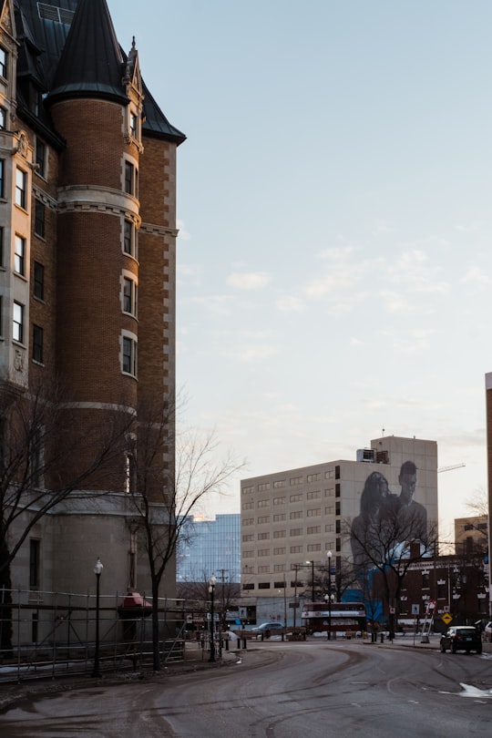 brown concrete building during daytime in Saskatoon Canada