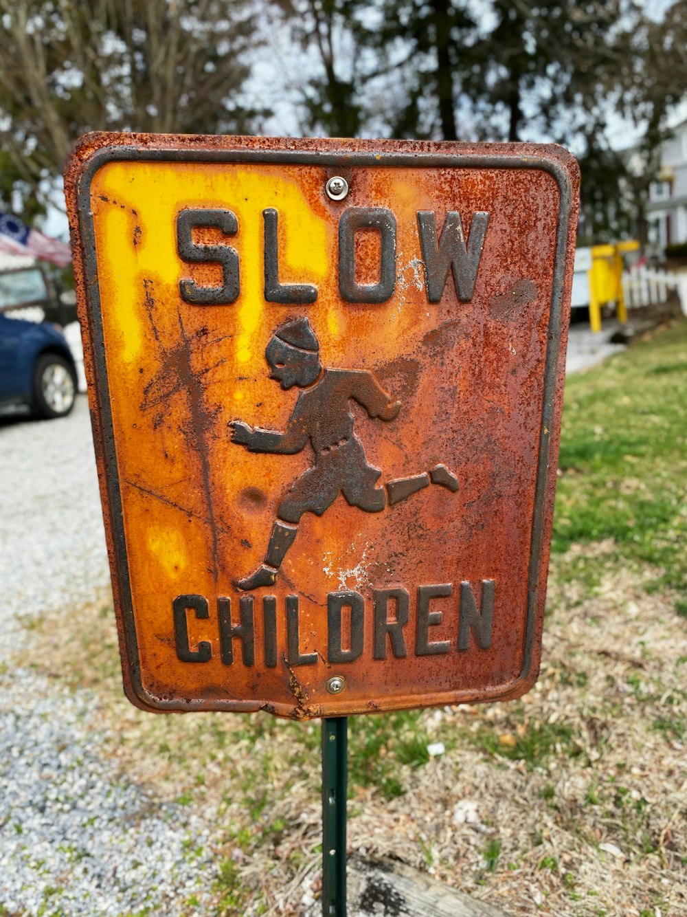 brown and black UNK street sign