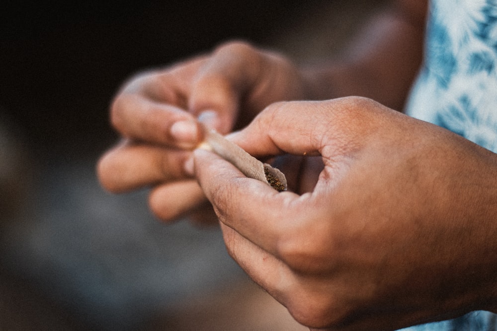 person holding persons hand