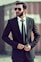 man in black suit jacket