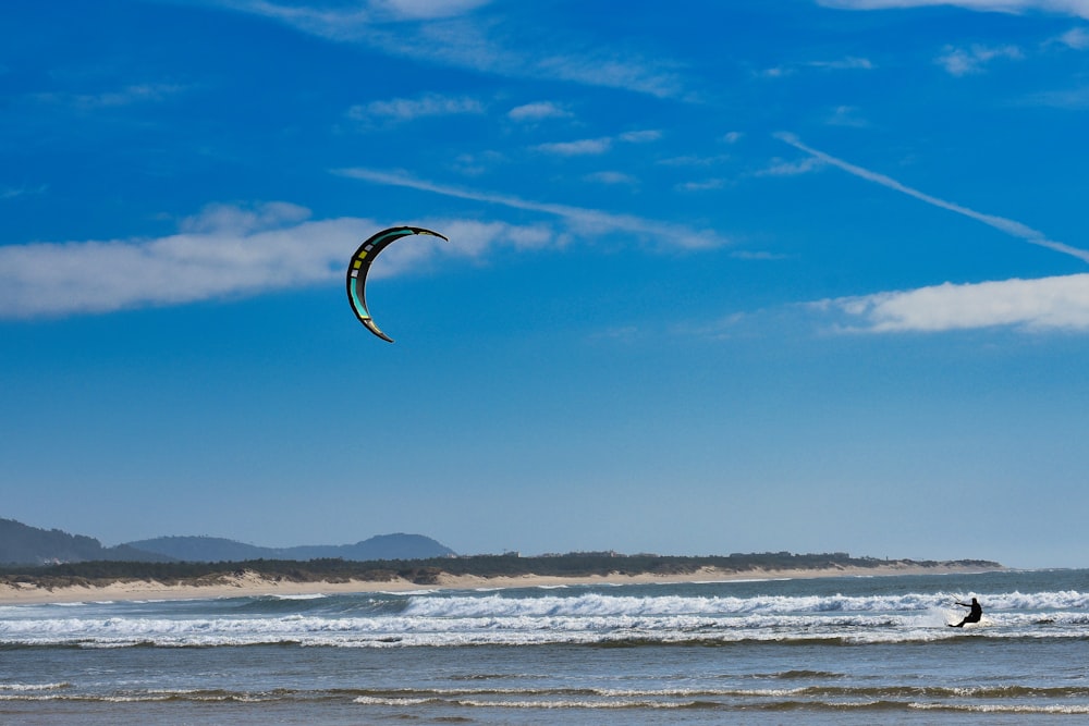 person surfing on sea waves during daytime