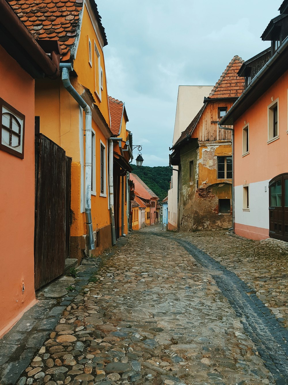 brown and white concrete houses during daytime