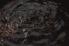 water droplets on body of water