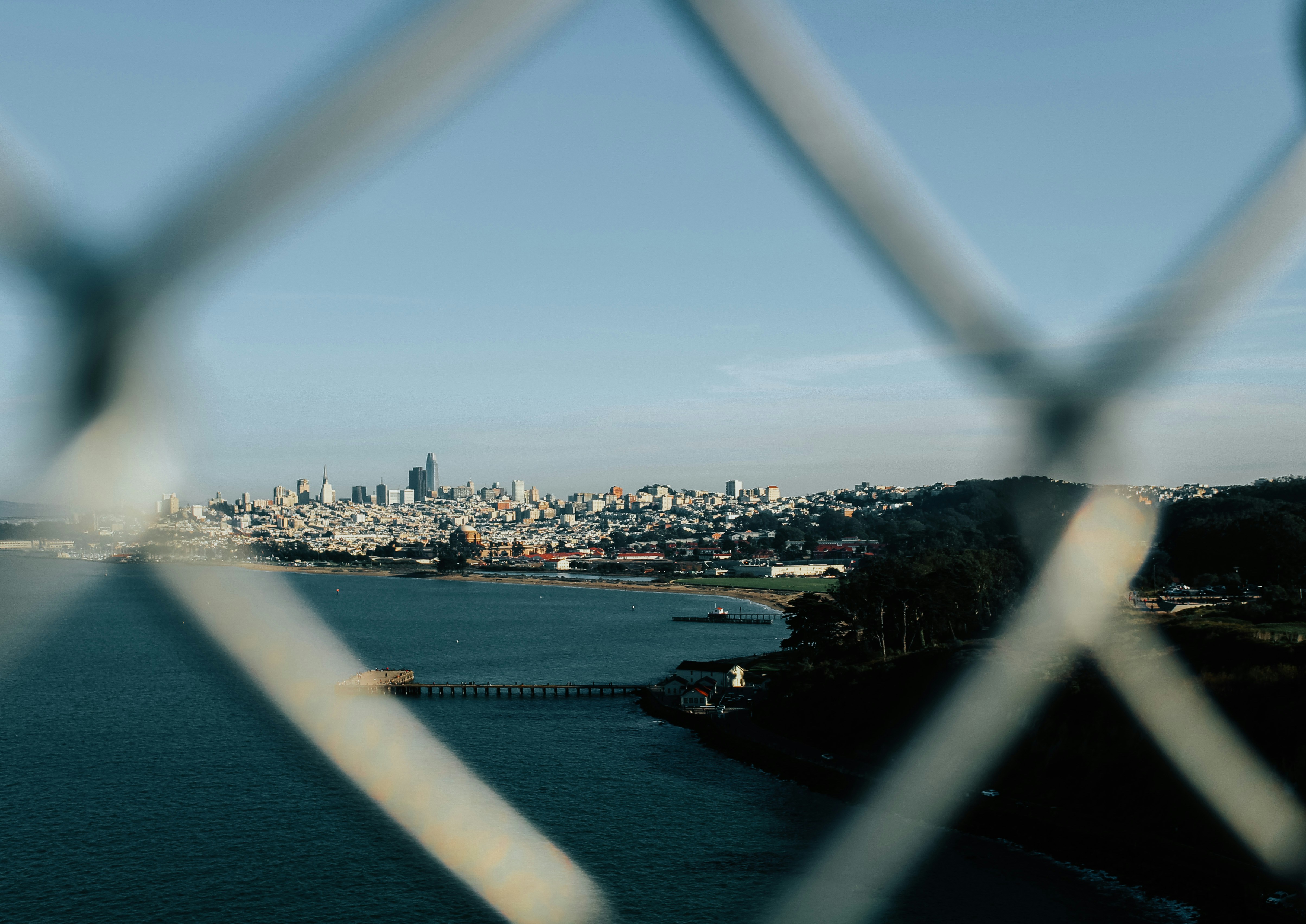 San Francisco view from Golden Gate