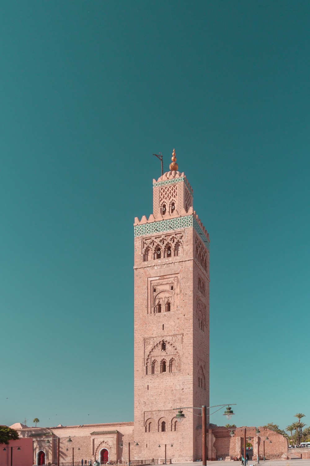 brown concrete tower under blue sky during daytime