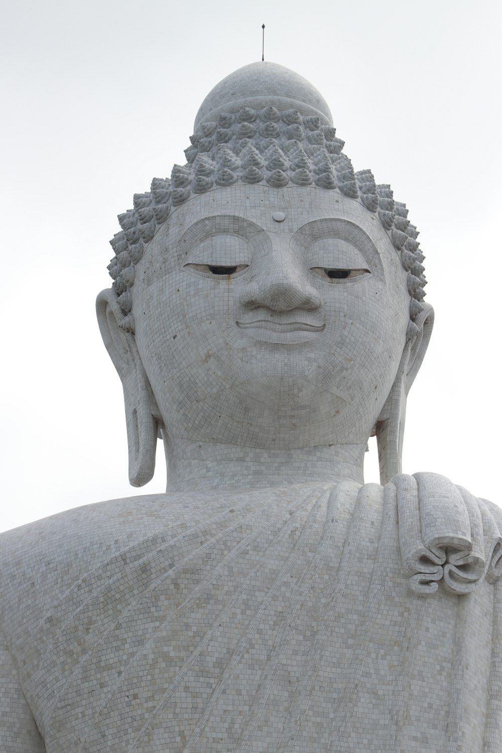 white concrete statue during daytime