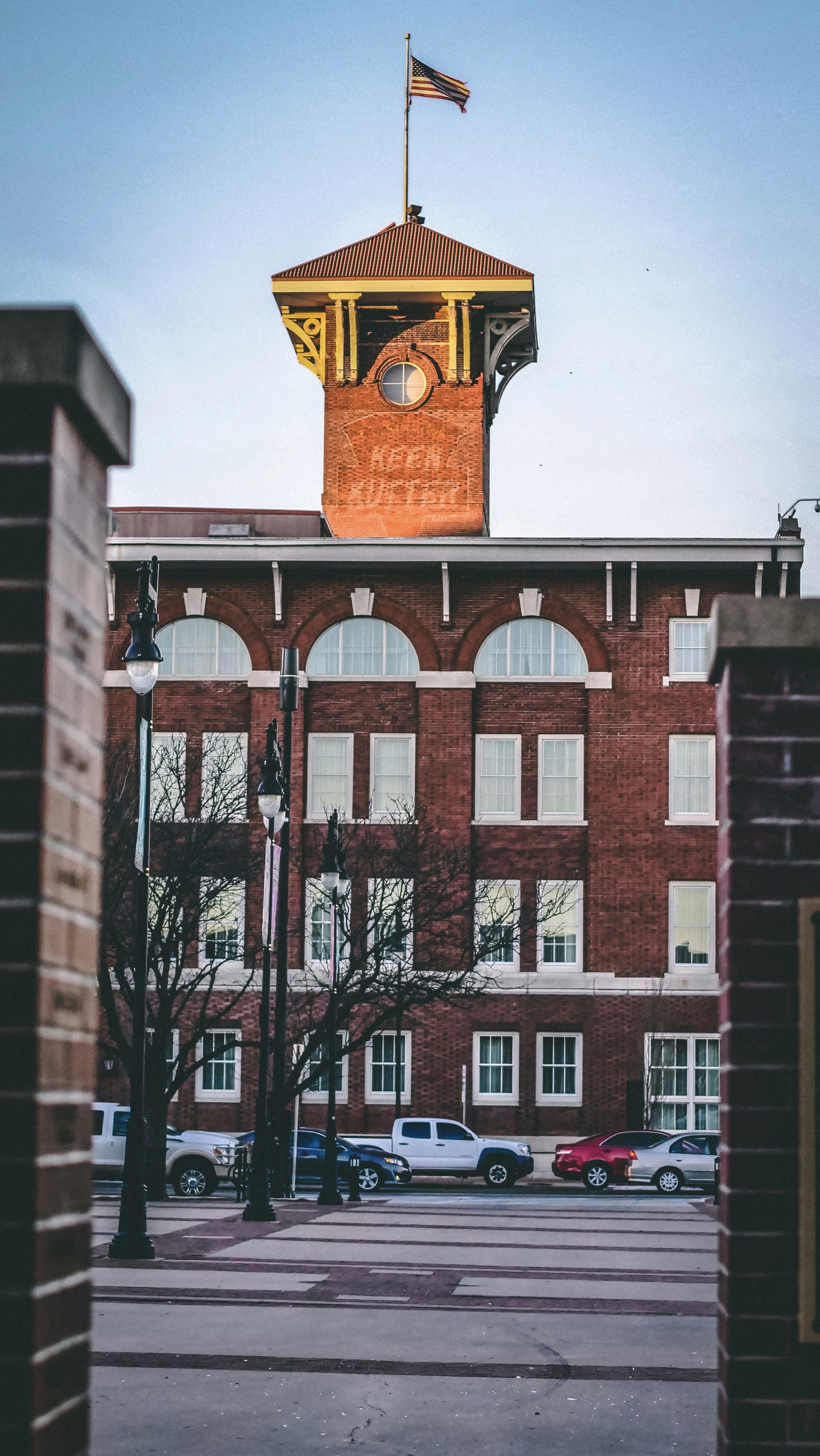 brown brick building during daytime