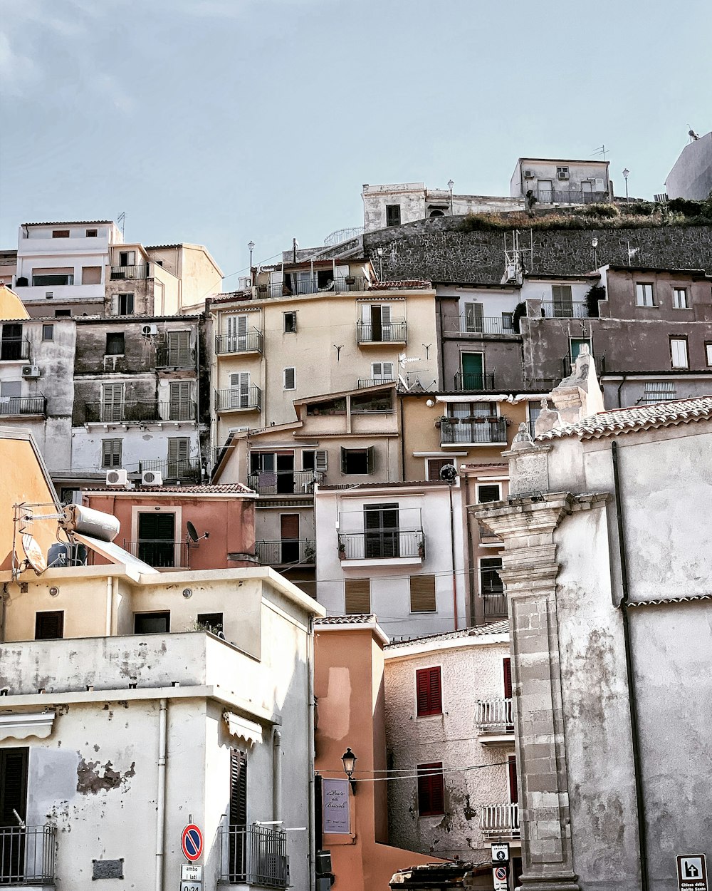 white and brown concrete houses during daytime