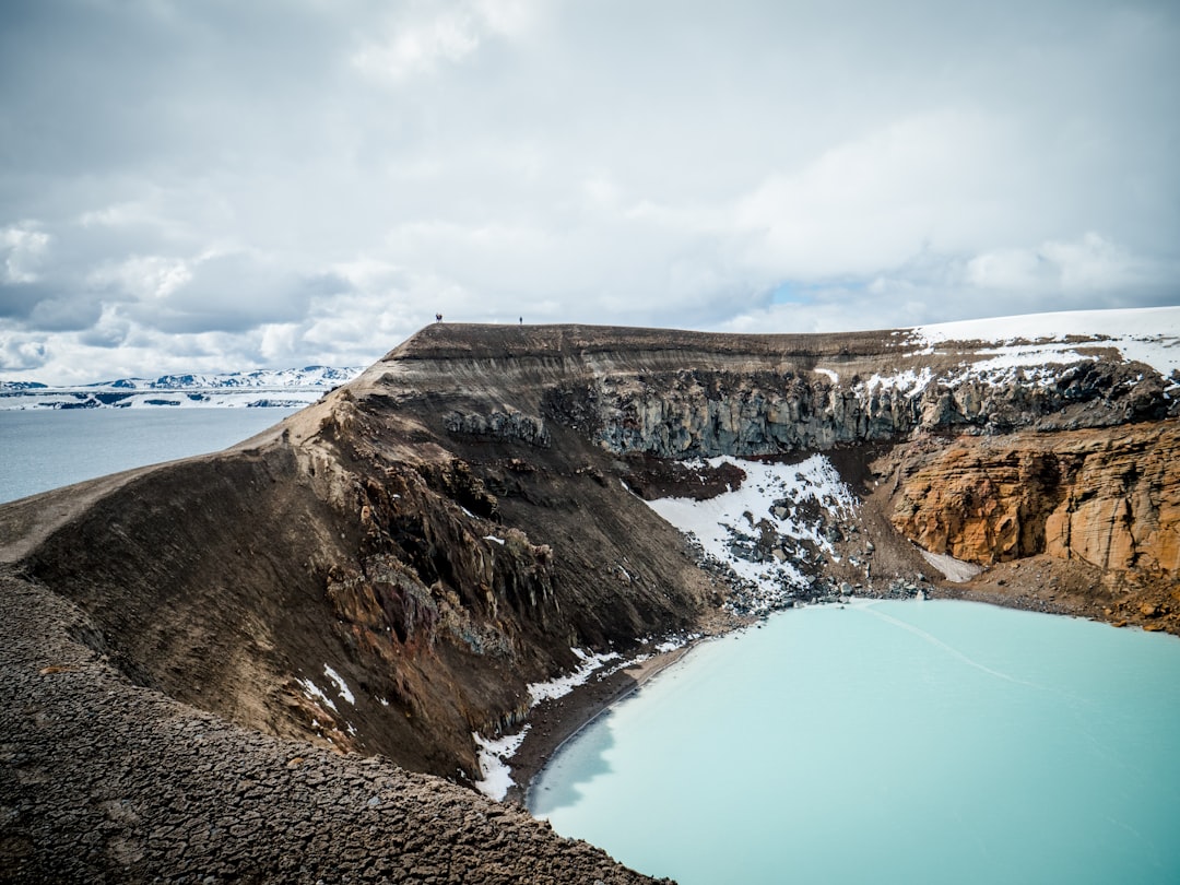 travelers stories about Crater lake in Askja, Iceland