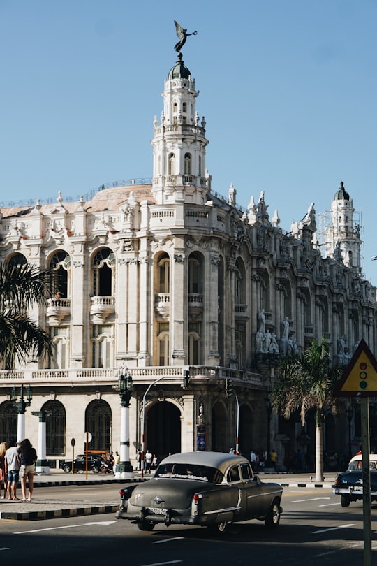 white concrete building under blue sky during daytime in Central Park Cuba