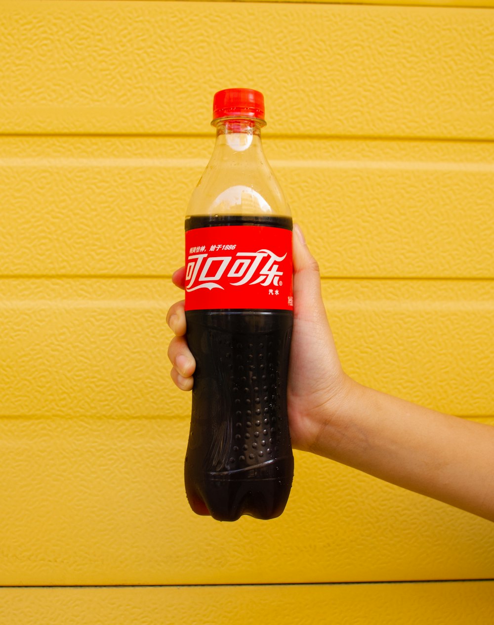 coca cola zero plastic bottle