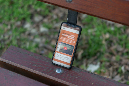 A mobile phone displaying a video tutorial from the Java Full Stack Mastery site.