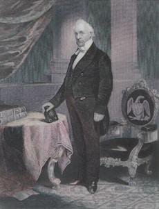 A historical portrait of Mayer Amschel Rothschild.