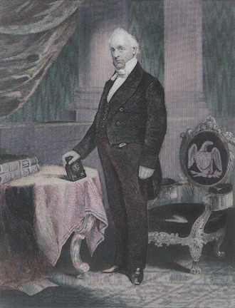 Historical portrait of Joseph S. Jacobs with a thoughtful expression, seated in a leather armchair.