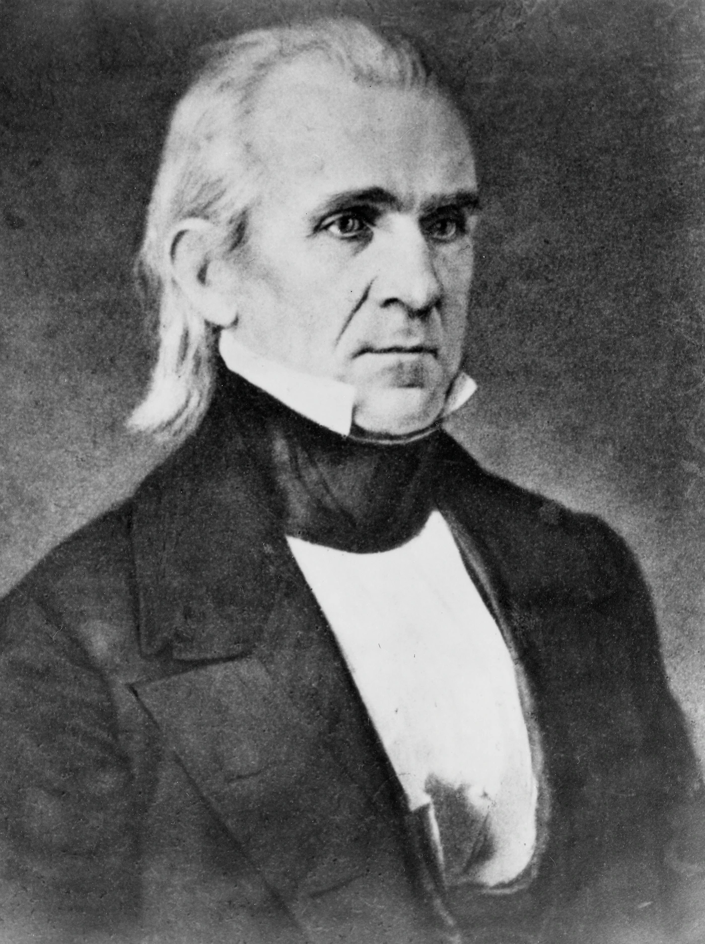 Daguerreotype of President James K. Polk