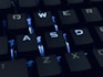 black and white computer keyboard