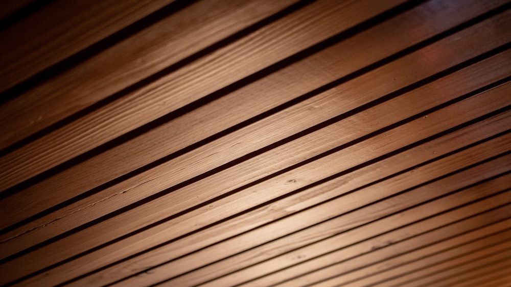 Superficie de madera marrón en fotografía de primer plano