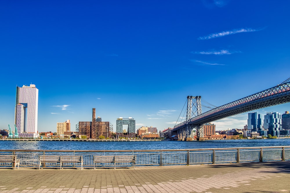 city skyline under blue sky during daytime