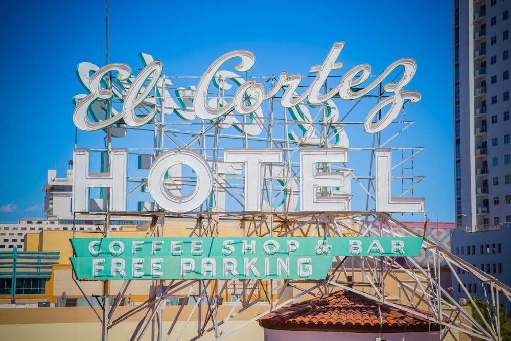 blue and white UNKs neon light signage