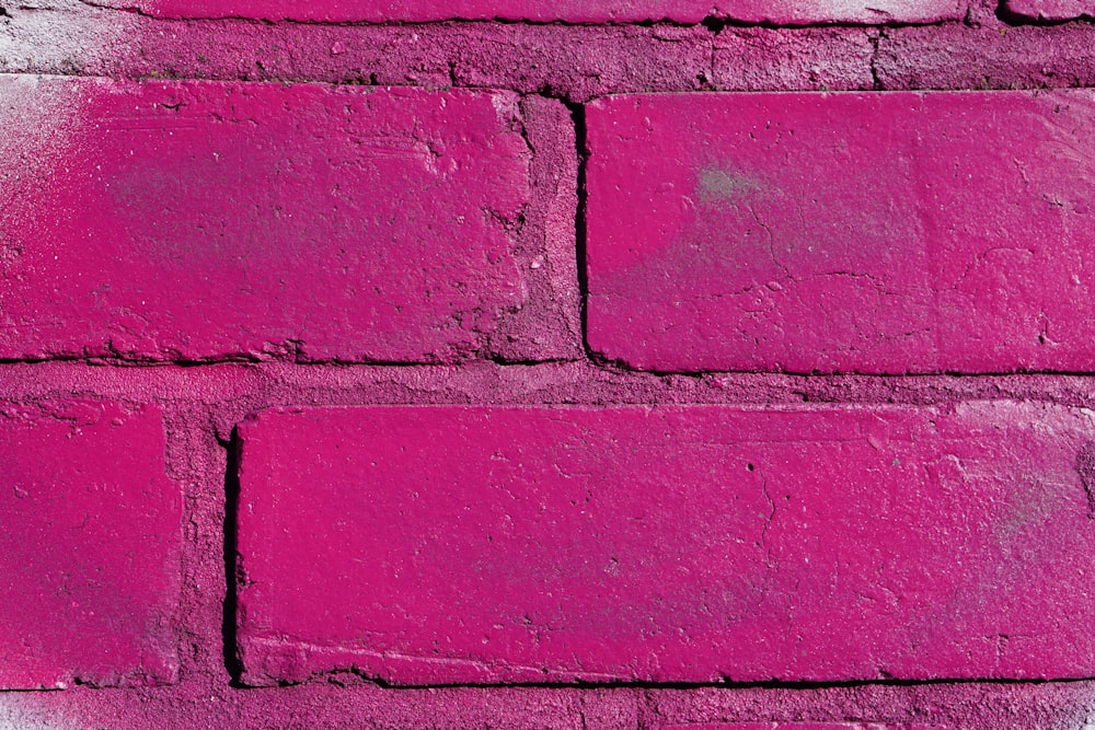 red and white brick wall