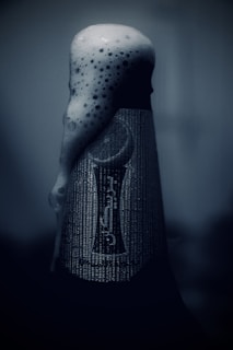 Close-up of a foamtank.com.tr atmospheric foam tank with clear labeling and robust fittings