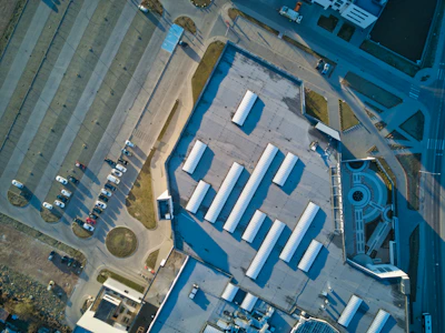 aerial view of city buildings during daytime