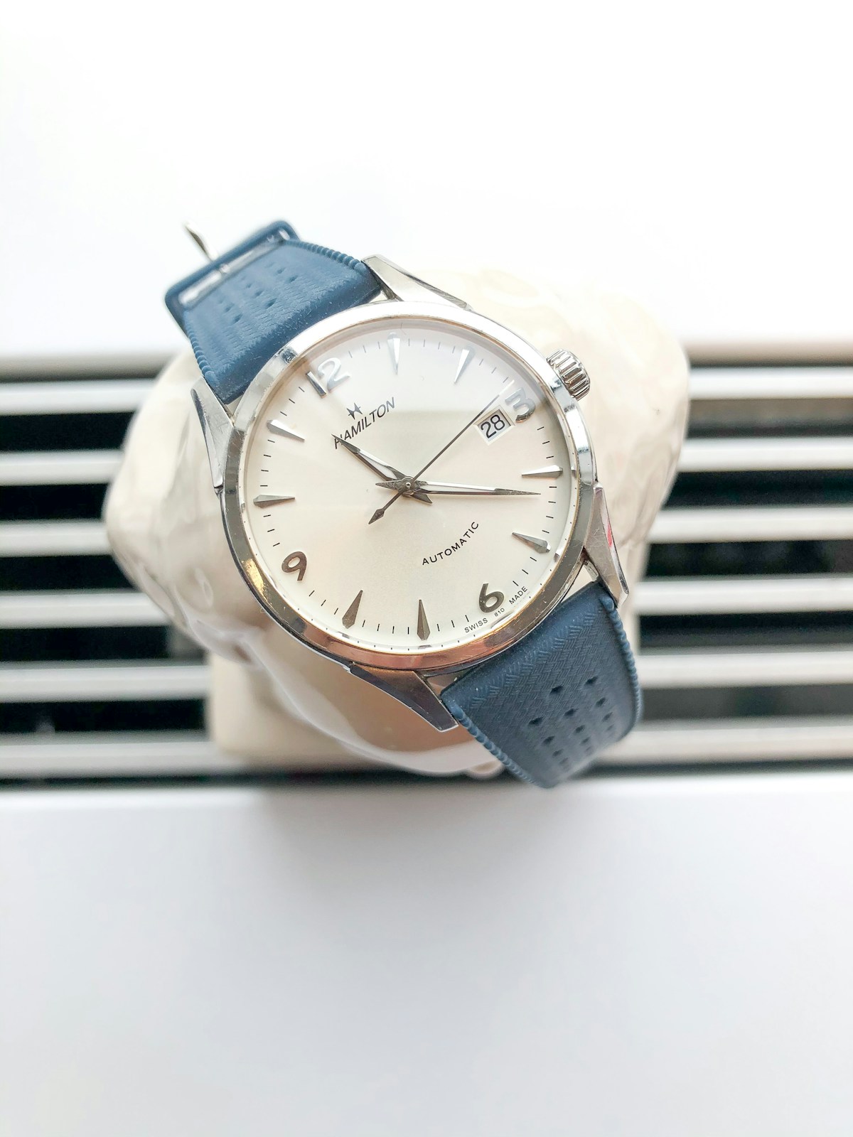 Modern sports watch on wrist