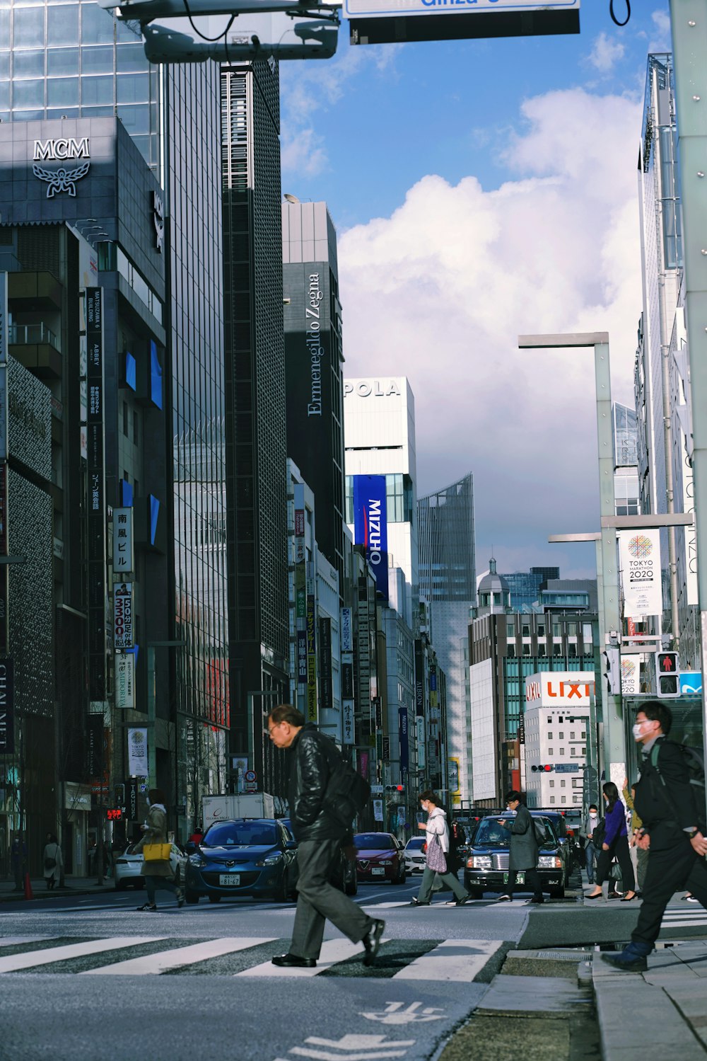 people walking on pedestrian lane during daytime