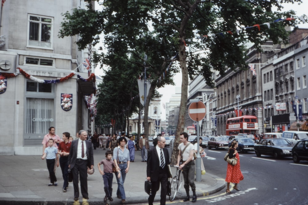 people walking on street during daytime