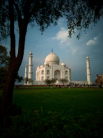 The Taj Mahal in Agra 