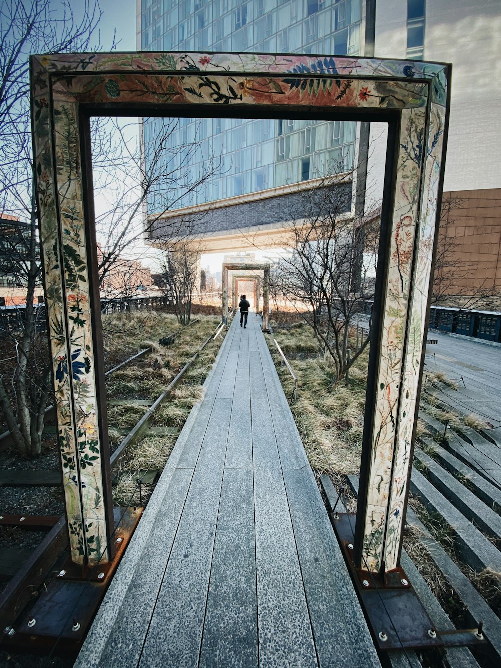 brown wooden frame on brown wooden floor