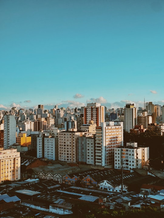 city skyline under blue sky during daytime in São Paulo Brasil