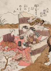 Third Lunar Month, Blossom Viewing at Asuka Hill