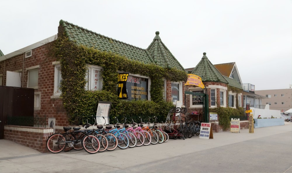 Bicycle rental in Venice, a beachfront district on the Westside of Los Angeles, California